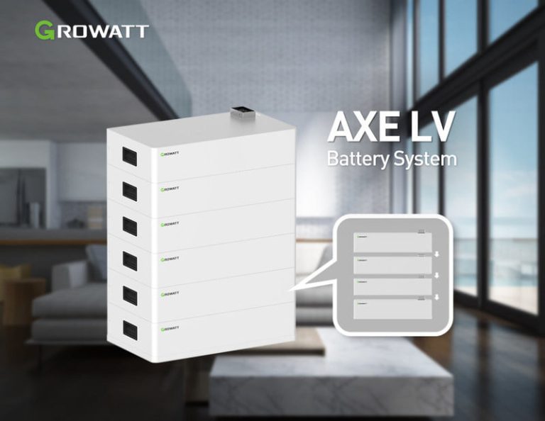 Solar Solution : Growatt เปิดตัว AXE LV ตัวเลือกในการจัดเก็บพลังงานระบบ Off Grid