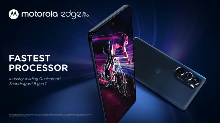 โมโตโรล่าเปิดตัว motorola edge 30 pro ก้าวสู่ประสิทธิภาพอีกขั้นที่เหนือกว่าแห่งโลกยุคดิจิทัลของสมาร์ทโฟน
