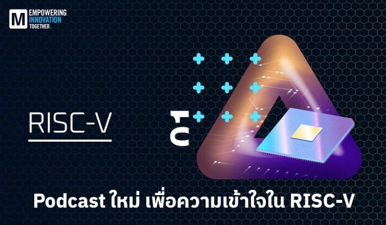 Mouser Electronics เปิดตัวโปรแกรมส่งเสริมนวัตกรรมประจำปี 2565 พร้อม Podcast ตอนใหม่เกี่ยวกับสถาปัตยกรรมใหม่อย่าง RISC-V