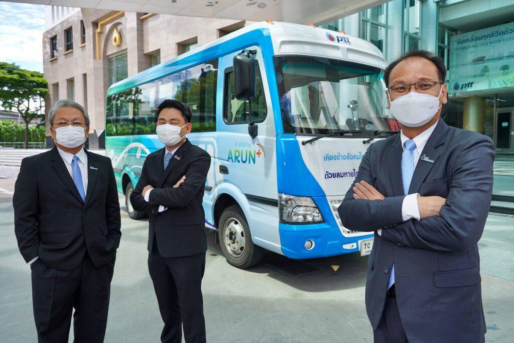 PTT Digital จับมือ ARUN+ เพิ่มประสิทธิภาพระบบบริหารจัดการรถโดยสารไฟฟ้า