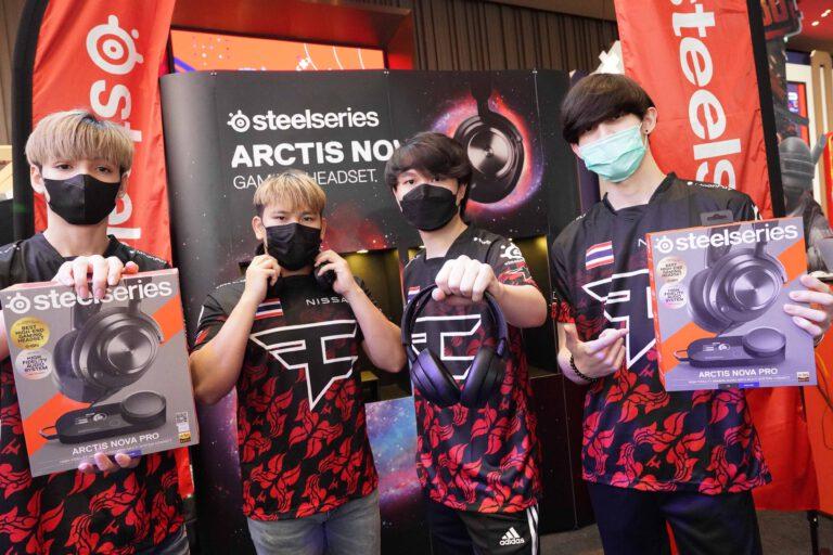 อาร์ทีบีฯ เปิดตัวหูฟังเกมมิ่ง Arctis Nova Pro ณ บูธ ACE Gamer ภายในงาน PUBG NATIONS CUP 2022