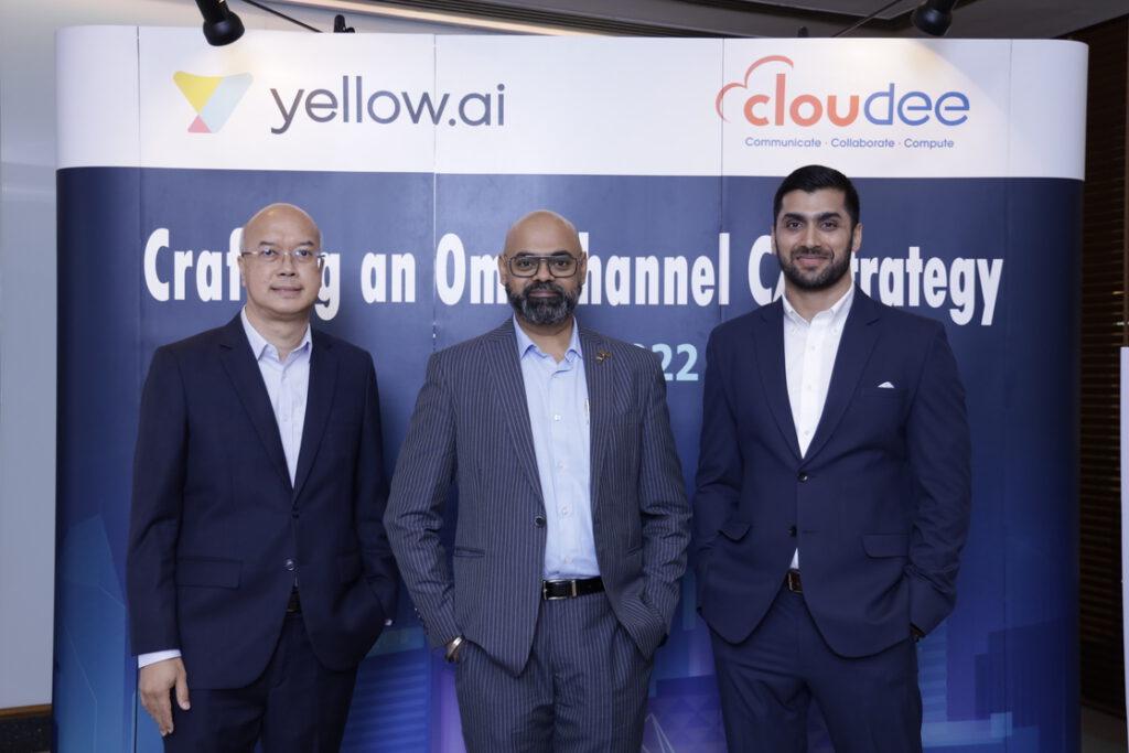 คลาวดี ผนึกกำลัง เยลโล.เอไอ เสริมแกร่งภาคธุรกิจไทย เติมเต็มประสบการณ์สื่อสารยุคดิจิทัลและการบริหารความสัมพันธ์ลูกค้า นำเสนอระบบอัตโนมัติแบบบูรณาการด้วย “โซลูชั่นเอไออัจฉริยะ”