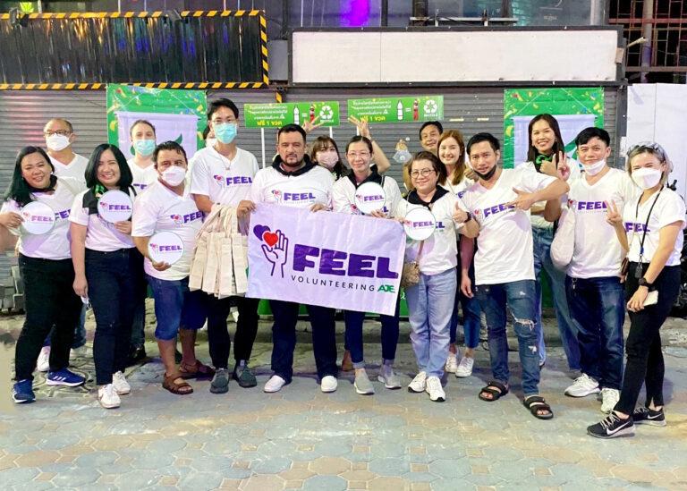 “อาเจไทย” จัดกิจกรรม “ AJE FEEL VOLUNTEERING”  ในโอกาสครบรอบ 34 ปี อาเจกรุ๊ป รวมพลคนอาเจ บุกพัทยา ร่วมพัฒนาสังคมไทย