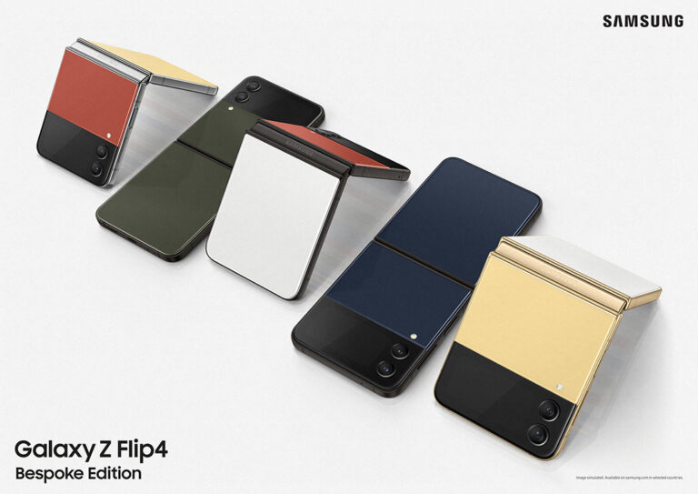 เสริมสร้างสไตล์และความปั๊วปัง กับไอเท็ม​สุดชิค Samsung Galaxy Z Flip4 Bespoke Edition