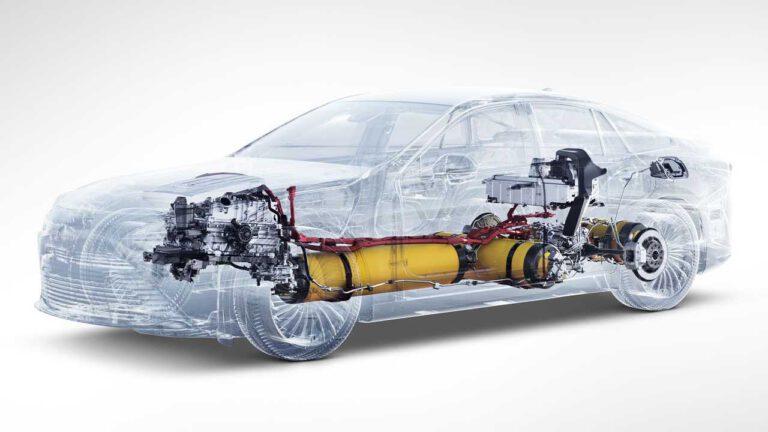 Toyota Mirai FCEV Hydrogen Fuelcell Car