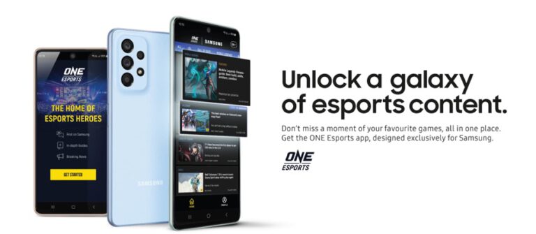 ค้นพบทุกเนื้อหาของจักรวาล Esports ในแอปพลิเคชัน One Esports พิเศษสุดเฉพาะผู้ใช้สมาร์ทโฟนซัมซุง ดาวน์โหลดได้แล้ววันนี้