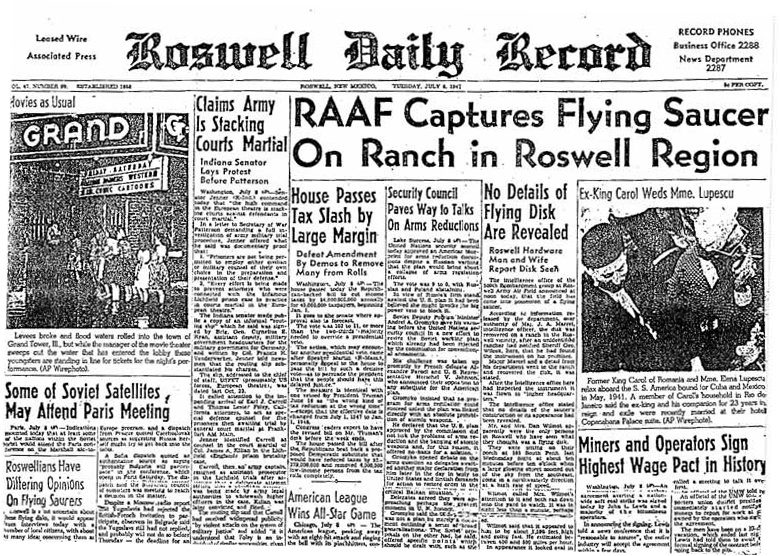 Roswell on UAP Report