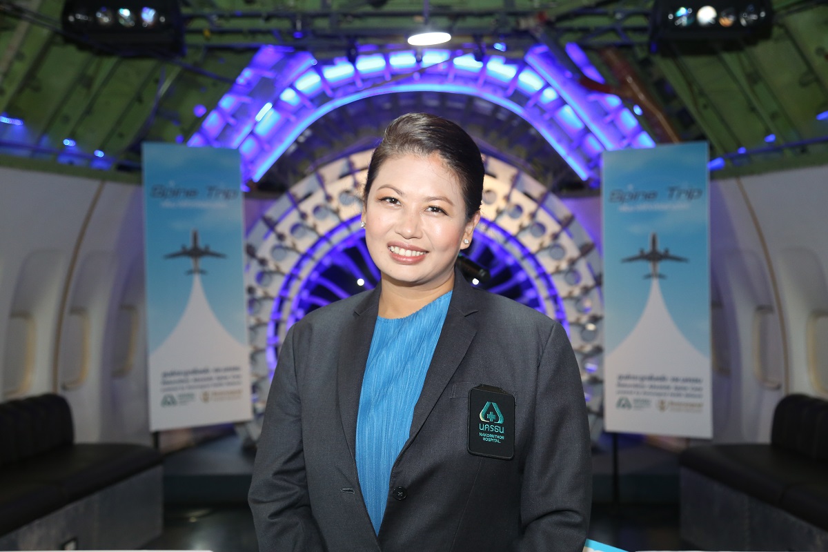 นางสาวเพ็ญศิริ ทองสิมา ผู้อำนวยการสายงานการตลาดและพัฒนาธุรกิจ โรงพยาบาลนครธน