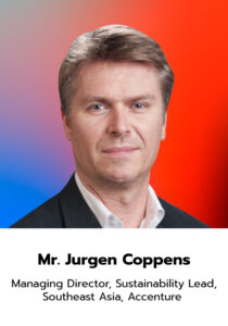 Mr. Jurgen Coppens, Managing Director, Sustainability Lead, Southeast Asia, Accenture talk on SX@022