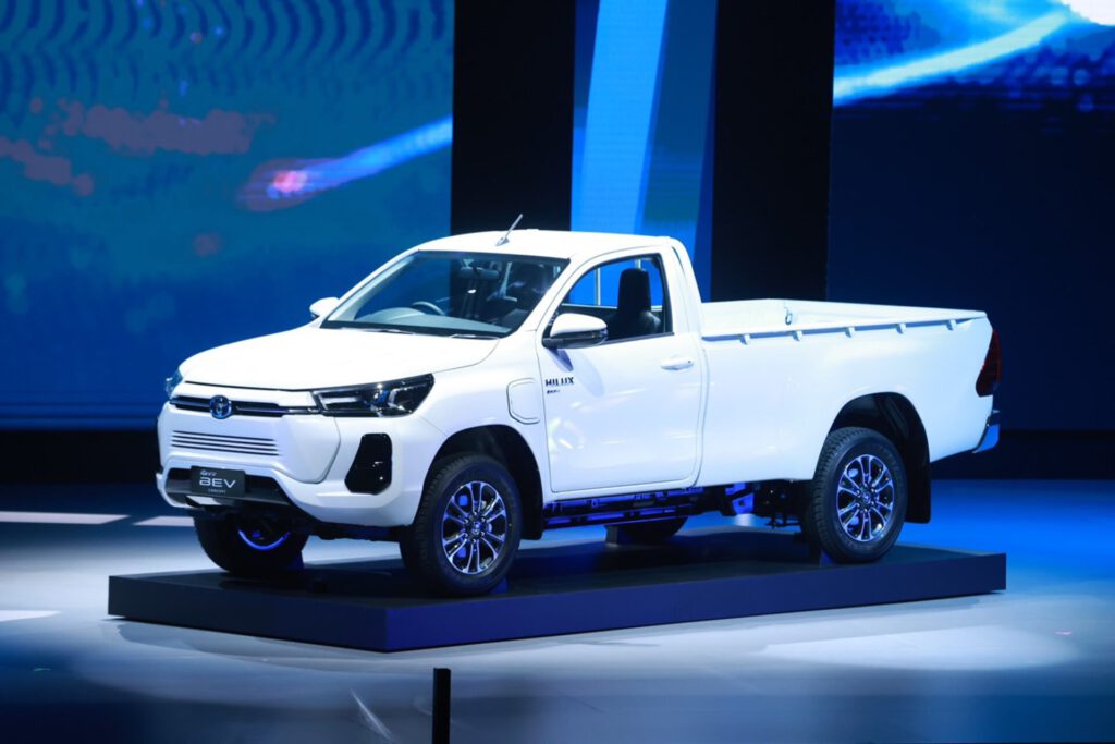 Hilux Revo EV เปิดตัวครั้งแรกในประเทศไทย