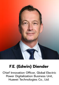 F.E. (Edwin) Diender, Chief Innovation Officer, Global Electric Power Digitalization Business Unit, Huawei Technologies Co., Ltd. talk on SX2022