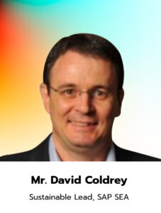 Mr. David Coldrey, Sustainable Lead, SAP SEA talk on SX2022