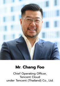 Mr. Chang Foo, Chief Operating Officer, Tencent Cloud under Tencent (Thailand) Co., Ltd. talk on SX2022
