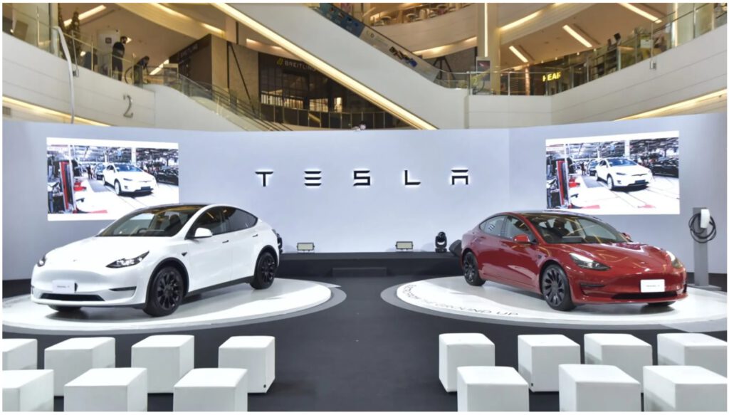 Tesla launches Official in Thailand