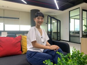 แสงทิพย์ นิรุตติรักษ์ หนึ่งในทีมงานสถาปนิกที่เข้ามาร่วมรีโนเวทพื้นที่ จาก SCG