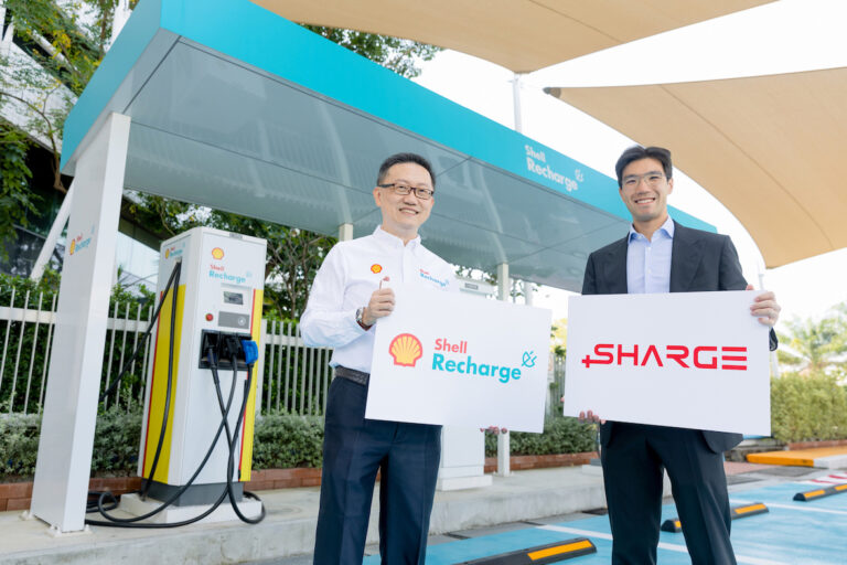 SHARGE จับมือ Shell Porsche เปิดตัว EV Charger ระดับ ASEAN บริการสถานีชาร์จความเร็วสูงสุดข้ามพรมแดนครั้งแรก!