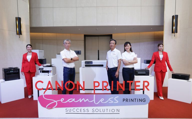 Canon Thailand เผยความสำเร็จ ยืน 1 ต่อเนื่อง 3 ปี เปิดแคมเปญการตลาดแห่งปี “แคนเซิลทุกเรื่องยากด้วยแคนนอนพรินเตอร์"