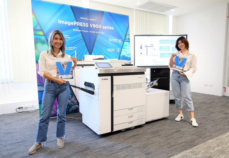 imagePRESS V900 Series เครื่องพิมพ์จับตลาด B2B จาก Canon เครื่องพิมพ์โปรดักชัน รุ่นใหม่ล่าสุด ด้วยเทคโนโลยีการพิมพ์สุดล้ำ