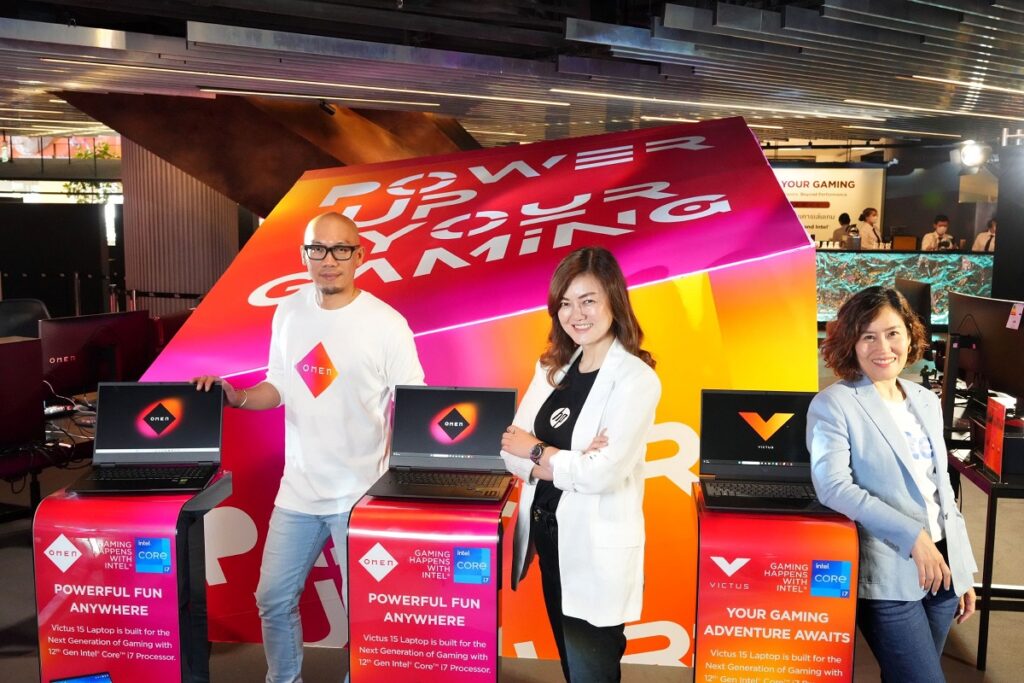 OMEN และ Victus ใหม่ Gaming Laptop สุดยอดจาก HP ความยืดหยุ่นให้กับเกมเมอร์สายฮาร์ดคอร์ในประเทศไทยสามารถทำงานหรือเล่นเกมได้อย่างเต็มกำลัง