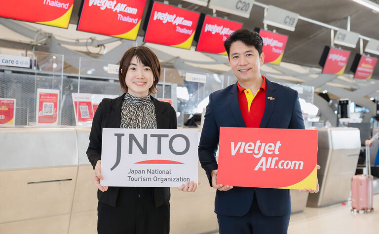 ไทยเวียตเจ็ทจับมือ JNTO ลุยกระตุ้นท่องเที่ยว ไทย – ญี่ปุ่น