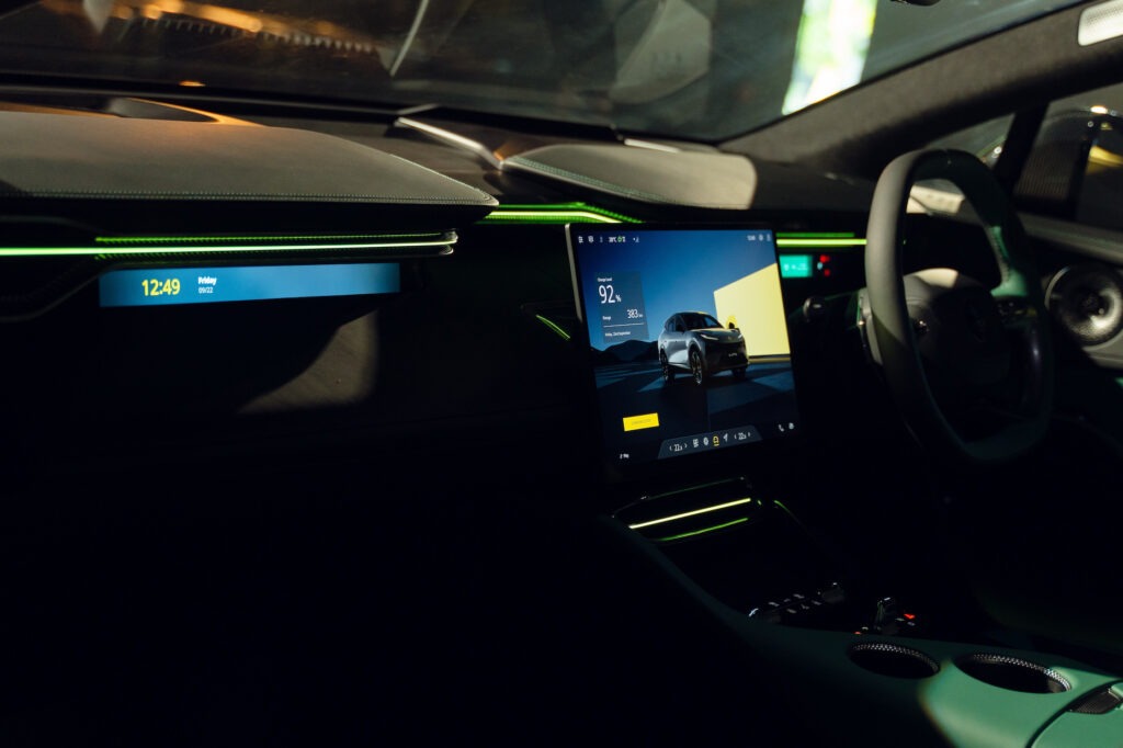 Lotus Electre Digital Cockpit 