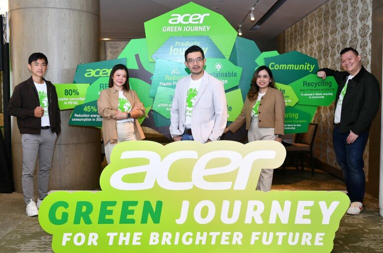 Earthion ภารกิจใหม่ Acer เส้นทางสู่ความยั่งยืน พร้อมแนวทางใหม่ในการพัฒนาเพิ่มความยั่งยืนให้กับทั้ง ธรรมชาติ ธุรกิจ พันธมิตรและลูกค้า
