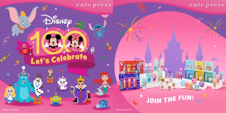 “คิวท์เพรส” จับมือ “ดิสนีย์ ประเทศไทย” ส่งลิมิเต็ดเอดิชันคอลเลกชันใหม่  “Cute Press Disney Let’s Celebrate 100 Year of Wonder” ร่วมฉลองดิสนีย์ 100 ปี
