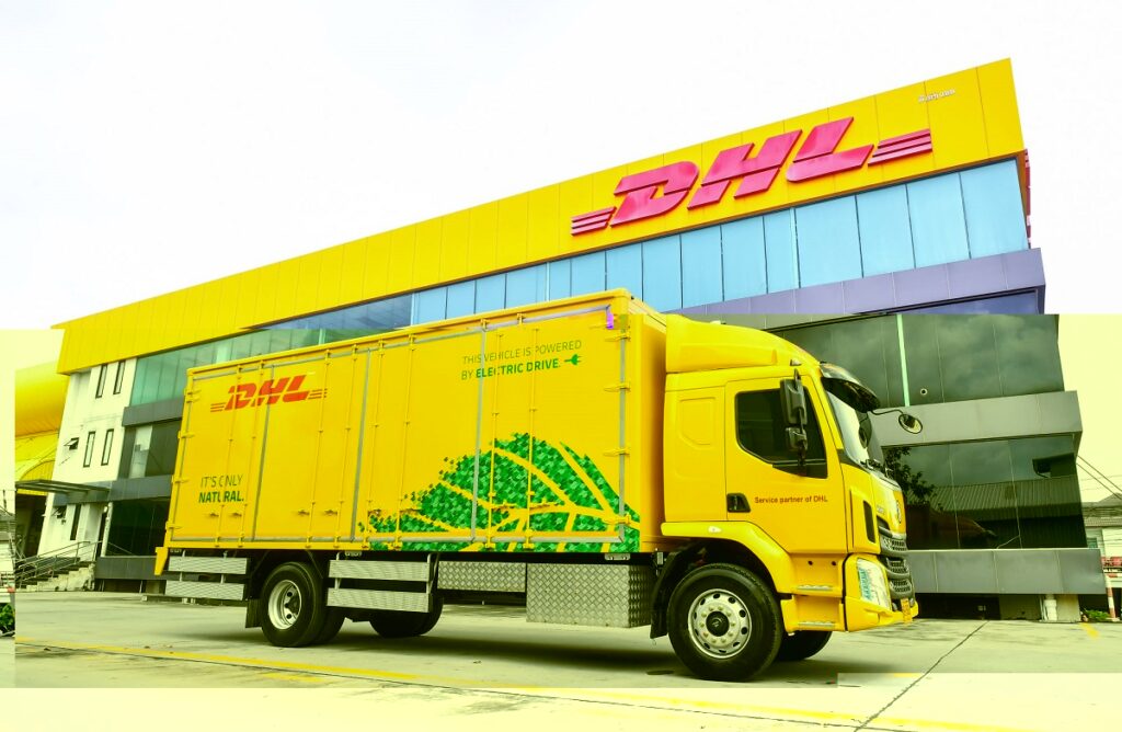 DHL Global Forwarding ประกาศเปิดตัวรถขนส่งพลังงานไฟฟ้า สำหรับการใช้งานในพื้นที่กรุงเทพฯ เพื่อดูแลสิ่งแวดล้อม