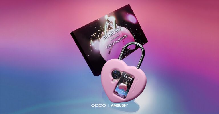 OPPO จับมือ AMBUSH® แบรนด์แฟชั่นชื่อดังเปิดตัว Accessory ใหม่สุดพิเศษสำหรับ OPPO Find N3 Flip