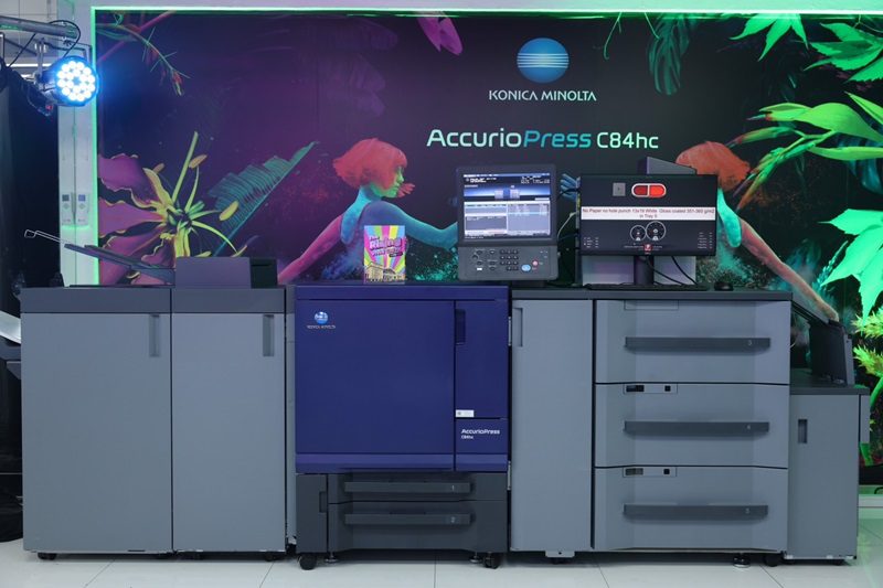 Konica Minolta AccurioPress C84hc with High Chroma