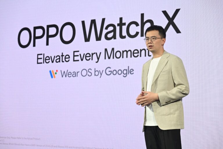 OPPO เปิดตัว OPPO Watch X สมาร์ทวอทช์แอนดรอยด์ระดับแฟลกชิปที่ดีที่สุดจาก OPPO  มาพร้อมการออกกำลังระดับมืออาชีพและการใช้งานทนทานระดับแนวหน้า