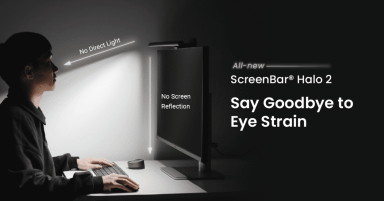 BenQ เปิดตัว ScreenBar Halo 2 โคมไฟแขวนจอเรือธงดีไซน์แห่งอนาคต