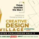อัปเดตเทรนด์ “Creative Design Village” ในงาน ProPak Asia 2026