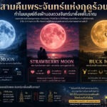เตรียมพบกับ “สามค่ำคืนแห่งพระจันทร์ฤดูร้อน” เหตุผลที่มนุษย์เฝ้ามองดวงจันทร์มาแต่โบราณ