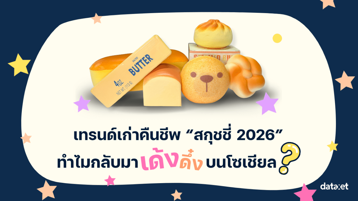 เทรนด์เก่าคืนชีพ “สกุชชี่ 2026”   ทำไมกลับมาเด้งดึ๋งบนโซเชียล?